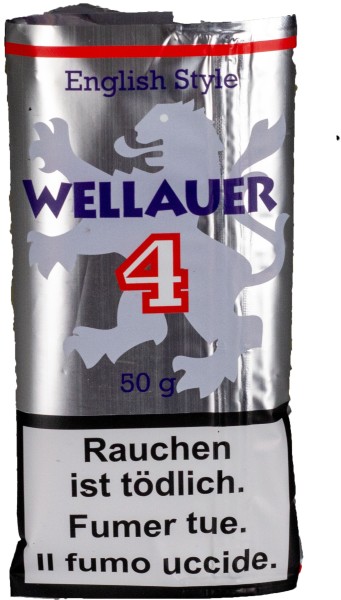 WELLAUER`S NR. 4 ENGLISH STYLE 50G