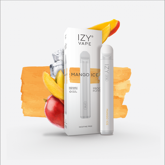 IZY ONE 800 MANGO ICE 0MG NIC