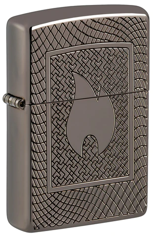 ZIPPO FLAME PATTERN