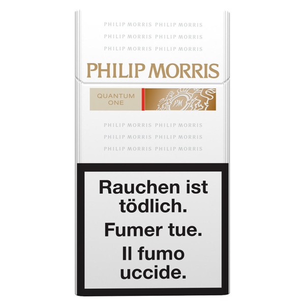 PHILIP MORRIS QUANTUM ONE 100 BOX