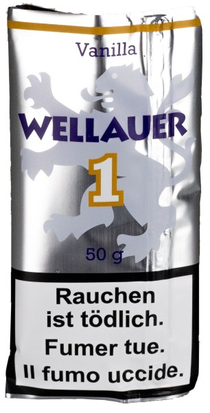 WELLAUER`S NR. 1 VANILLA PFEIFENTABAK 50G