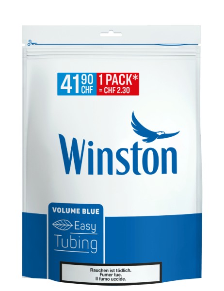 WINSTON BLUE HVT BEUTEL 150G